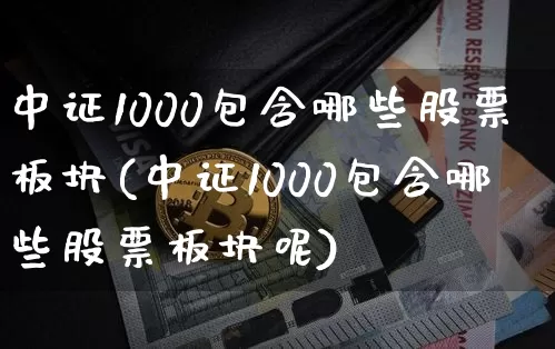 中证1000包含哪些股票板块(中证1000包含哪些股票板块呢)_https://www.qgjzrcxxzxpt.com_上期所_第1张
