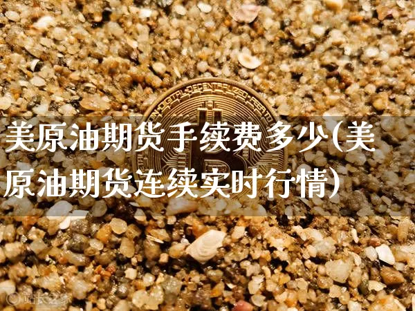 美原油期货手续费多少(美原油期货连续实时行情)_https://www.qgjzrcxxzxpt.com_中金所_第1张