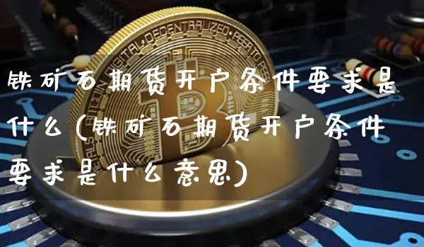 铁矿石期货开户条件要求是什么(铁矿石期货开户条件要求是什么意思)_https://www.qgjzrcxxzxpt.com_广期所_第1张