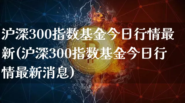 沪深300指数基金今日行情最新(沪深300指数基金今日行情最新消息)_https://www.qgjzrcxxzxpt.com_上期所_第1张