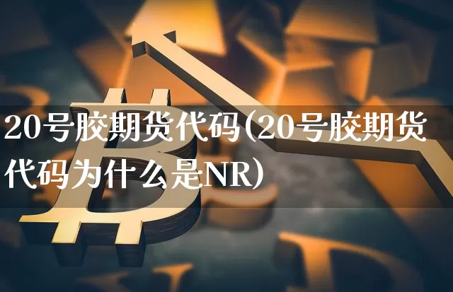 20号胶期货代码(20号胶期货代码为什么是NR)_https://www.qgjzrcxxzxpt.com_郑商所_第1张