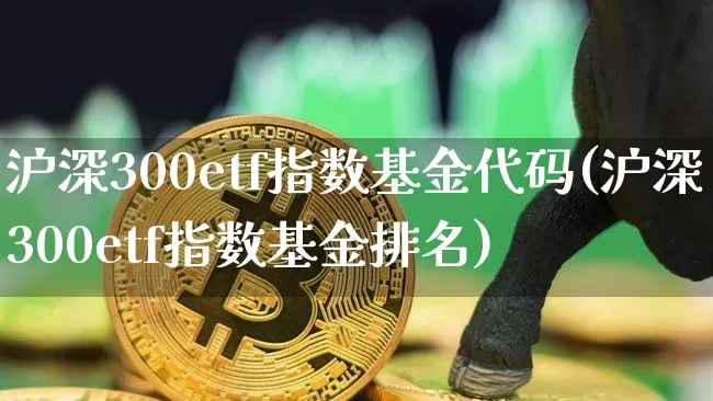 沪深300etf指数基金代码(沪深300etf指数基金排名)_https://www.qgjzrcxxzxpt.com_郑商所_第1张