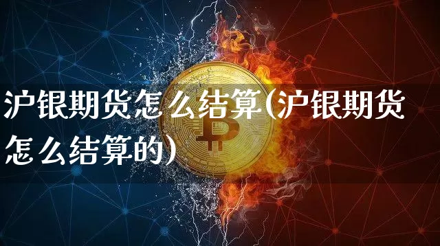 沪银期货怎么结算(沪银期货怎么结算的)_https://www.qgjzrcxxzxpt.com_大商所_第1张