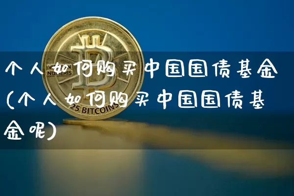 个人如何购买中国国债基金(个人如何购买中国国债基金呢)_https://www.qgjzrcxxzxpt.com_中金所_第1张