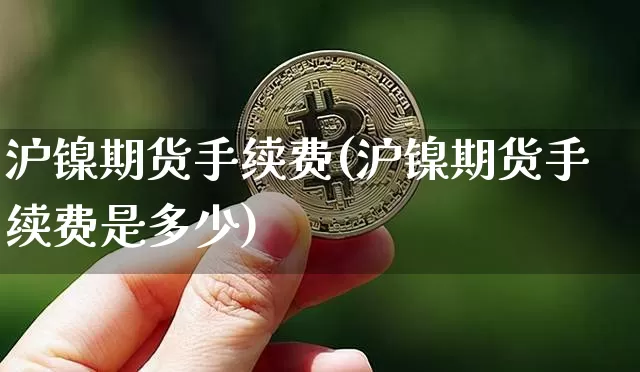 沪镍期货手续费(沪镍期货手续费是多少)_https://www.qgjzrcxxzxpt.com_上期所_第1张