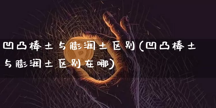 凹凸棒土与膨润土区别(凹凸棒土与膨润土区别在哪)_https://www.qgjzrcxxzxpt.com_郑商所_第1张