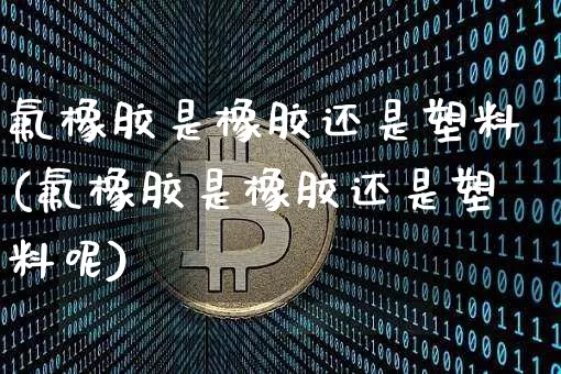 氟橡胶是橡胶还是塑料(氟橡胶是橡胶还是塑料呢)_https://www.qgjzrcxxzxpt.com_广期所_第1张