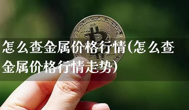怎么查金属价格行情(怎么查金属价格行情走势)_https://www.qgjzrcxxzxpt.com_中金所_第1张