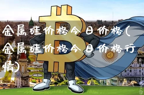金属硅价格今日价格(金属硅价格今日价格行情)_https://www.qgjzrcxxzxpt.com_大商所_第1张