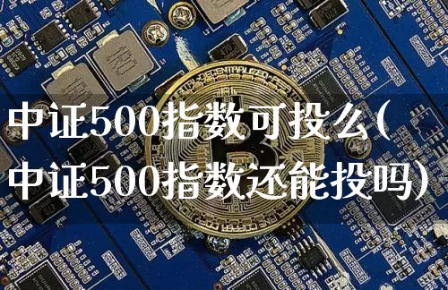 中证500指数可投么(中证500指数还能投吗)_https://www.qgjzrcxxzxpt.com_郑商所_第1张