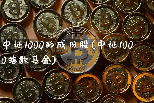 中证1000的成份股(中证1000指数基金)_https://www.qgjzrcxxzxpt.com_郑商所_第1张