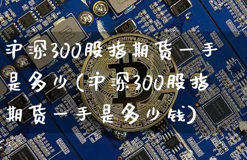 沪深300股指期货一手是多少(沪深300股指期货一手是多少钱)_https://www.qgjzrcxxzxpt.com_广期所_第1张