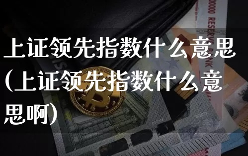 上证领先指数什么意思(上证领先指数什么意思啊)_https://www.qgjzrcxxzxpt.com_上期能源_第1张