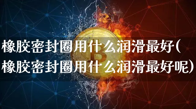 橡胶密封圈用什么润滑最好(橡胶密封圈用什么润滑最好呢)_https://www.qgjzrcxxzxpt.com_郑商所_第1张