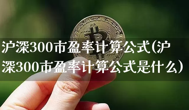 沪深300市盈率计算公式(沪深300市盈率计算公式是什么)_https://www.qgjzrcxxzxpt.com_大商所_第1张