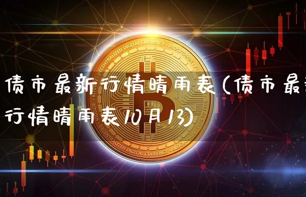 债市最新行情晴雨表(债市最新行情晴雨表10月13)_https://www.qgjzrcxxzxpt.com_上期能源_第1张