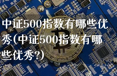 中证500指数有哪些优秀(中证500指数有哪些优秀?)_https://www.qgjzrcxxzxpt.com_广期所_第1张