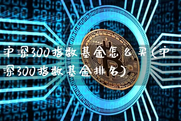 沪深300指数基金怎么买(沪深300指数基金排名)_https://www.qgjzrcxxzxpt.com_上期能源_第1张