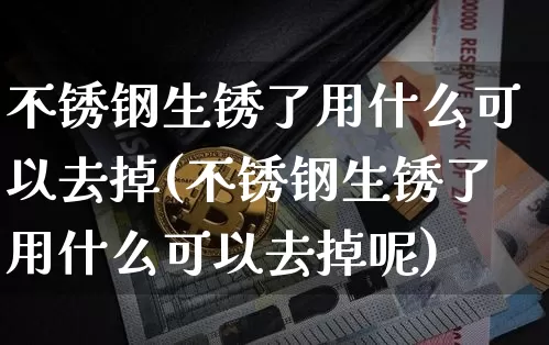 不锈钢生锈了用什么可以去掉(不锈钢生锈了用什么可以去掉呢)_https://www.qgjzrcxxzxpt.com_大商所_第1张