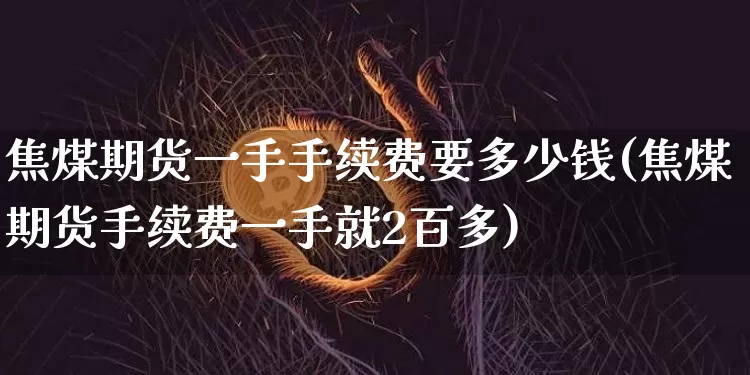 焦煤期货一手手续费要多少钱(焦煤期货手续费一手就2百多)_https://www.qgjzrcxxzxpt.com_上期能源_第1张