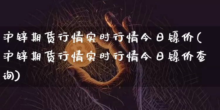 沪锌期货行情实时行情今日镍价(沪锌期货行情实时行情今日镍价查询)_https://www.qgjzrcxxzxpt.com_大商所_第1张