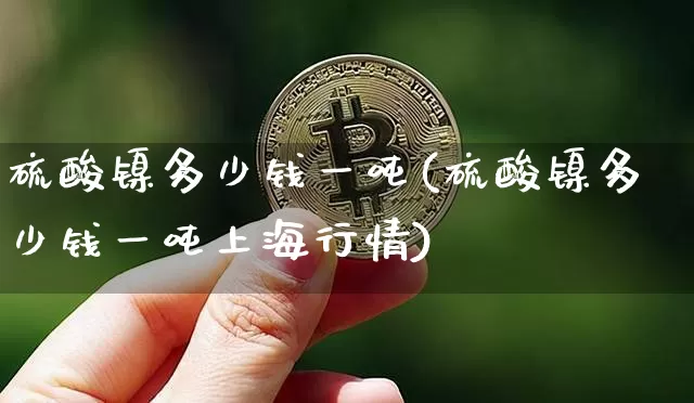 硫酸镍多少钱一吨(硫酸镍多少钱一吨上海行情)_https://www.qgjzrcxxzxpt.com_郑商所_第1张