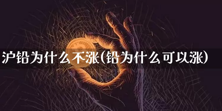 沪铅为什么不涨(铅为什么可以涨)_https://www.qgjzrcxxzxpt.com_大商所_第1张