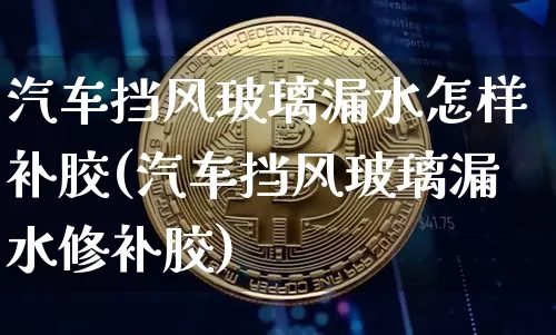 汽车挡风玻璃漏水怎样补胶(汽车挡风玻璃漏水修补胶)_https://www.qgjzrcxxzxpt.com_上期能源_第1张