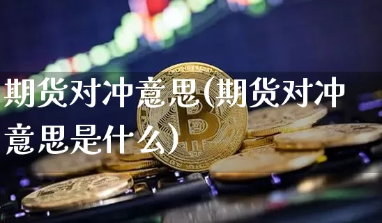 期货对冲意思(期货对冲意思是什么)_https://www.qgjzrcxxzxpt.com_大商所_第1张