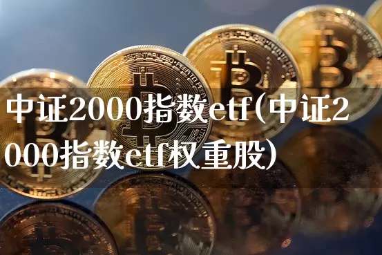 中证2000指数etf(中证2000指数etf权重股)_https://www.qgjzrcxxzxpt.com_广期所_第1张