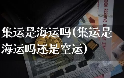 集运是海运吗(集运是海运吗还是空运)_https://www.qgjzrcxxzxpt.com_广期所_第1张