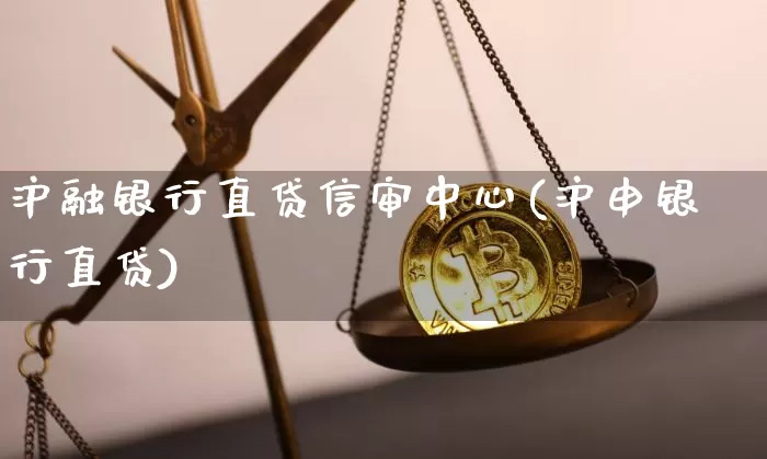 沪融银行直贷信审中心(沪申银行直贷)_https://www.qgjzrcxxzxpt.com_大商所_第1张