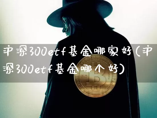 沪深300etf基金哪家好(沪深300etf基金哪个好)_https://www.qgjzrcxxzxpt.com_中金所_第1张