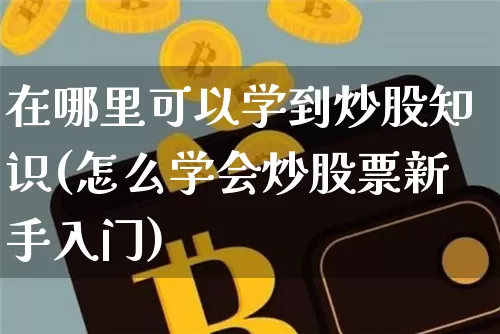 在哪里可以学到炒股知识(怎么学会炒股票新手入门)_https://www.qgjzrcxxzxpt.com_大商所_第1张