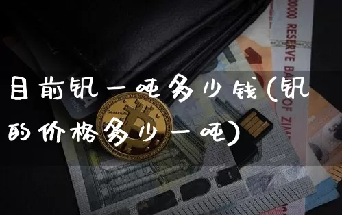 目前钒一吨多少钱(钒的价格多少一吨)_https://www.qgjzrcxxzxpt.com_中金所_第1张