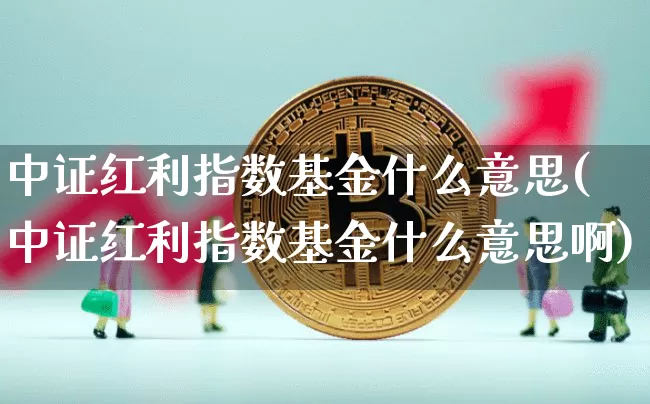 中证红利指数基金什么意思(中证红利指数基金什么意思啊)_https://www.qgjzrcxxzxpt.com_上期能源_第1张