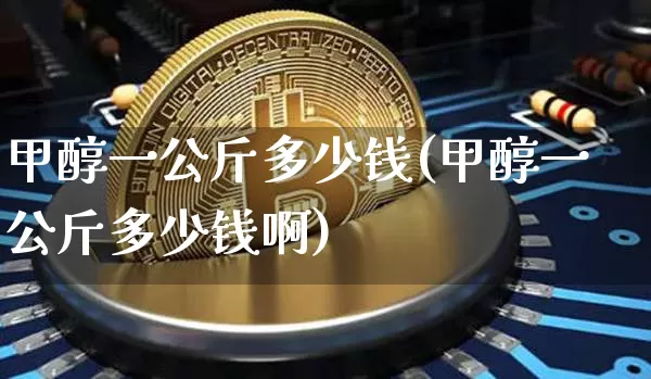 甲醇一公斤多少钱(甲醇一公斤多少钱啊)_https://www.qgjzrcxxzxpt.com_上期所_第1张
