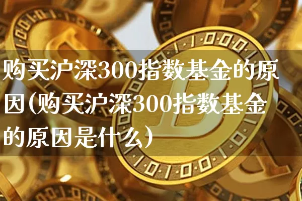购买沪深300指数基金的原因(购买沪深300指数基金的原因是什么)_https://www.qgjzrcxxzxpt.com_广期所_第1张