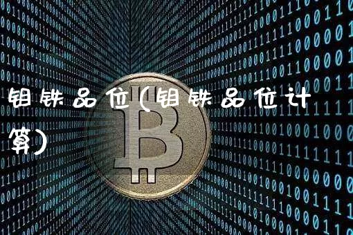 钼铁品位(钼铁品位计算)_https://www.qgjzrcxxzxpt.com_中金所_第1张