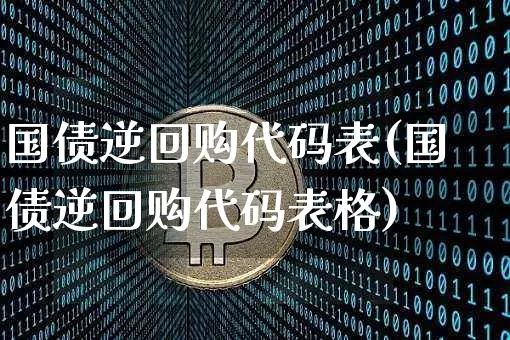 国债逆回购代码表(国债逆回购代码表格)_https://www.qgjzrcxxzxpt.com_郑商所_第1张