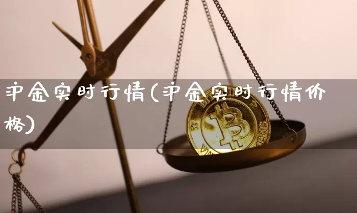 沪金实时行情(沪金实时行情价格)_https://www.qgjzrcxxzxpt.com_上期所_第1张