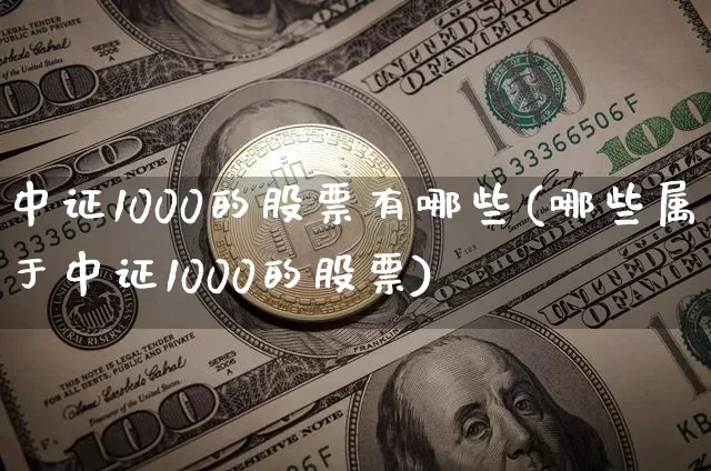 中证1000的股票有哪些(哪些属于中证1000的股票)_https://www.qgjzrcxxzxpt.com_大商所_第1张