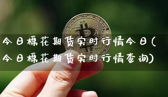 今日棉花期货实时行情今日(今日棉花期货实时行情查询)_https://www.qgjzrcxxzxpt.com_中金所_第1张