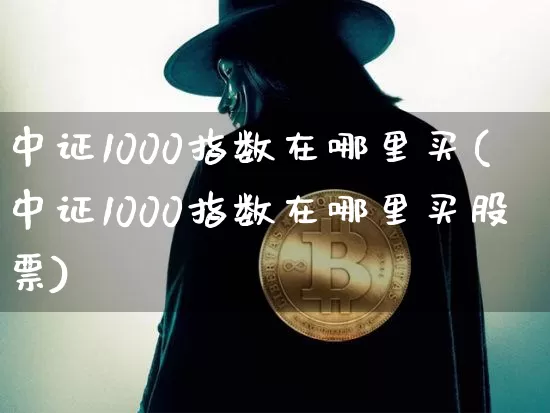 中证1000指数在哪里买(中证1000指数在哪里买股票)_https://www.qgjzrcxxzxpt.com_中金所_第1张