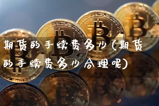 期货的手续费多少(期货的手续费多少合理呢)_https://www.qgjzrcxxzxpt.com_中金所_第1张