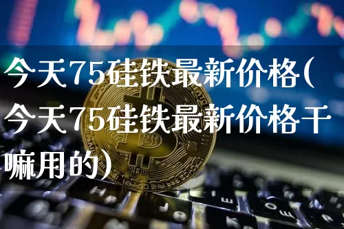 今天75硅铁最新价格(今天75硅铁最新价格干嘛用的)_https://www.qgjzrcxxzxpt.com_郑商所_第1张