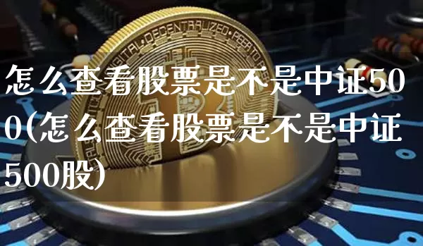 怎么查看股票是不是中证500(怎么查看股票是不是中证500股)_https://www.qgjzrcxxzxpt.com_大商所_第1张