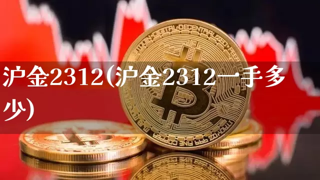 沪金2312(沪金2312一手多少)_https://www.qgjzrcxxzxpt.com_郑商所_第1张