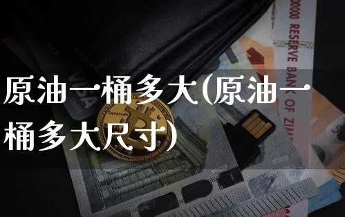 原油一桶多大(原油一桶多大尺寸)_https://www.qgjzrcxxzxpt.com_上期能源_第1张