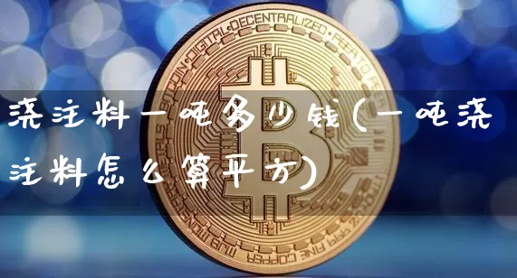 浇注料一吨多少钱(一吨浇注料怎么算平方)_https://www.qgjzrcxxzxpt.com_上期所_第1张